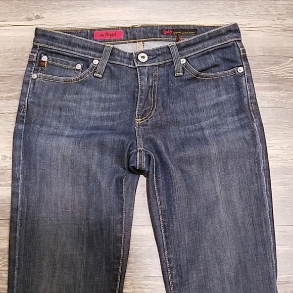 AG Adriana Goldshmied The Angel Dark Wash Boot Cut Jeans - Picture 2 of 8